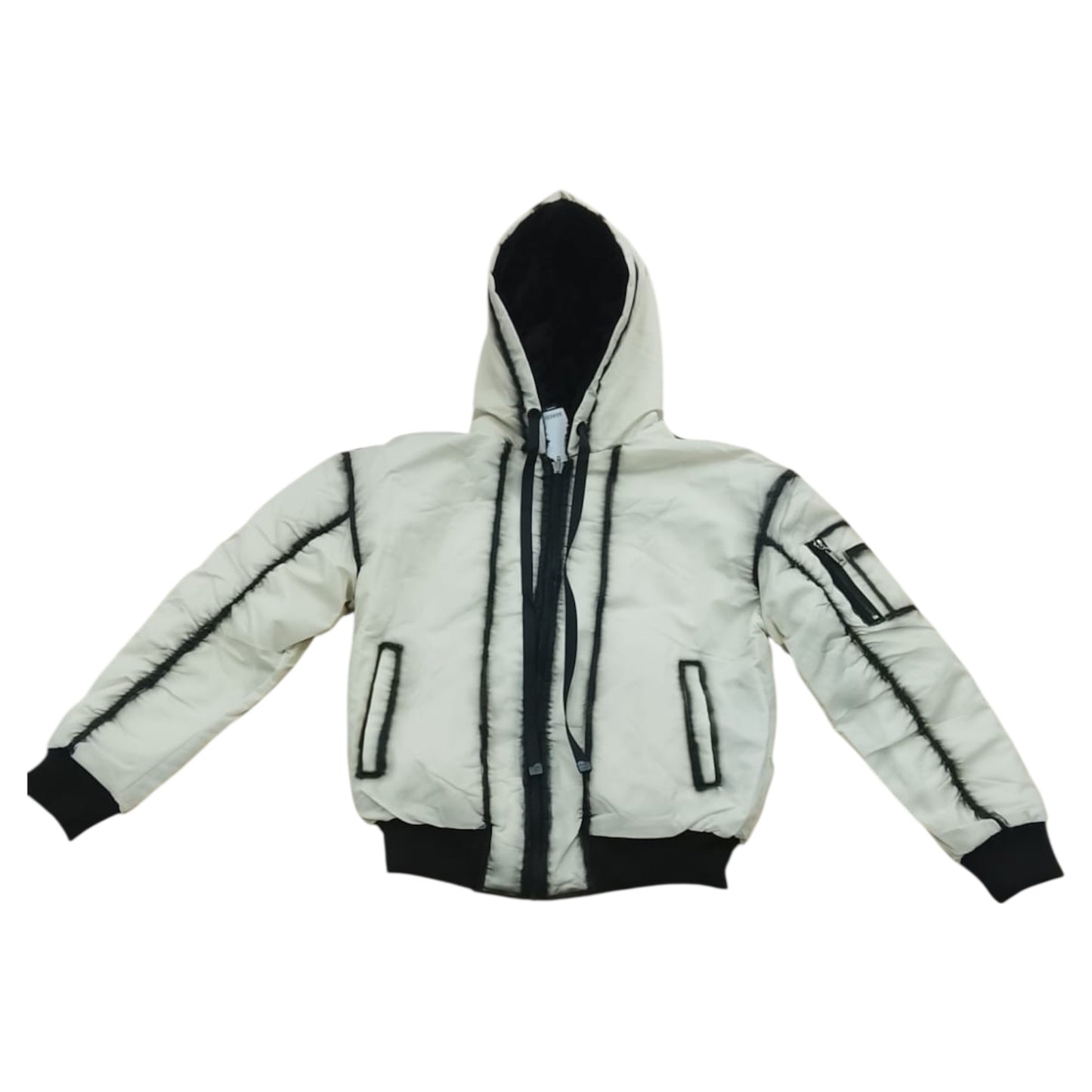 GIUBBINO REVERSIBILE MC BEIGE