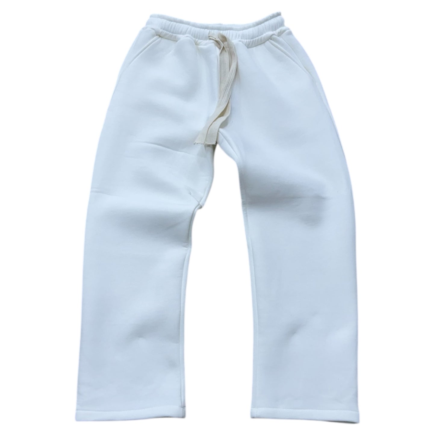 PANTALONE DI TUTA FONDO AMPIO WHITE