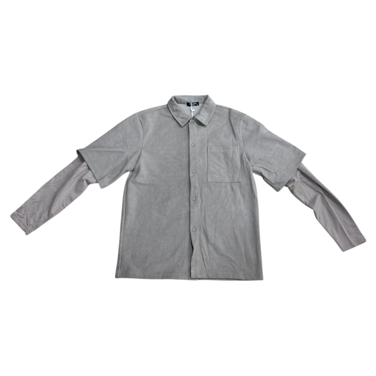 CAMICIA OVERSIZE GREY