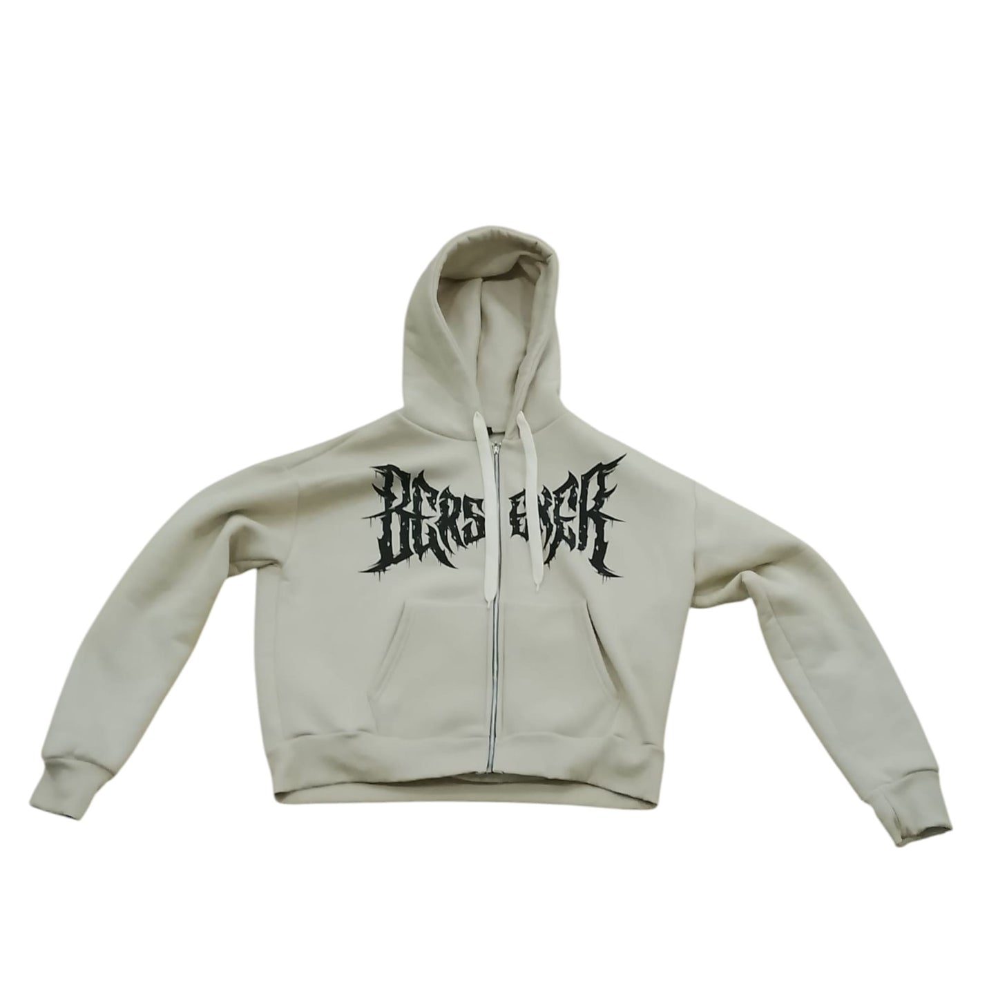 FELPA NONAME BEIGE zip