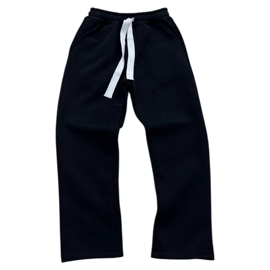 PANTALONE DI TUTA FONDO AMPIO BLACK